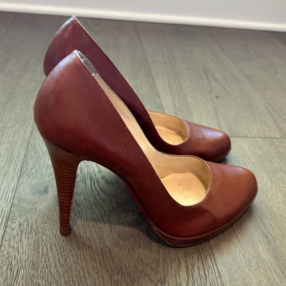Authentic Christian Louboutin Brown - Picture 3 of 5